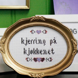 Fru Pedersen. Fra Trondheim.