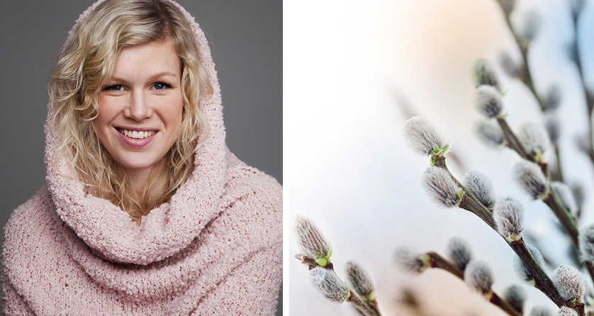 Pudderrosa til påske